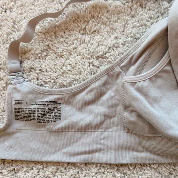 Auden’s Women's Nursing Lightly Lined Seamless
Bralette - Auden™ Heathered Gray - Picture 7 of 7